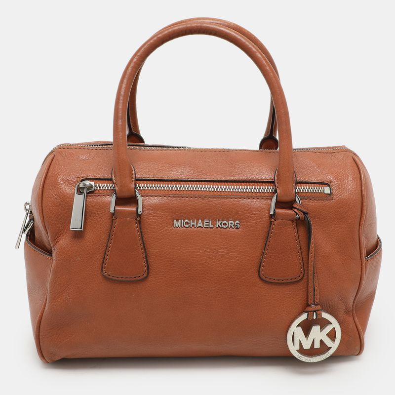 Michael Kors Brown Leather Sophie Satchel